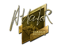 Sticker | Attacker (Gold) | Boston 2018
