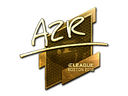 Sticker | AZR (Gold) | Boston 2018