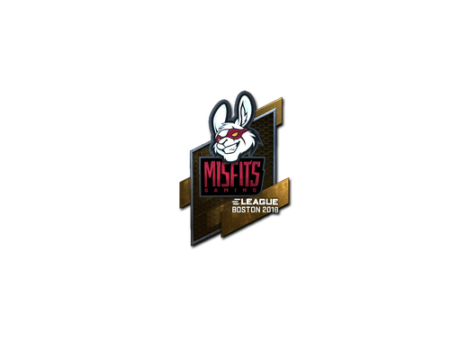 Naklejka | Misfits Gaming (foliowana) | Boston 2018