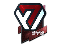 Sticker | Avangar (Foil) | Boston 2018