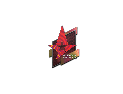 Наліпка | Astralis (голографічна) | Бостон 2018
