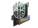 Sticker | BIG (Holo) | Boston 2018