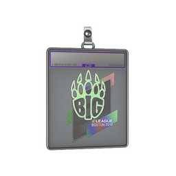 Sticker Slab | BIG (Holo) | Boston 2018