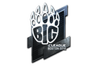 Sticker | BIG (Foil) | Boston 2018
