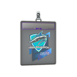 Sticker Slab | Vega Squadron (Holo) | Boston 2018