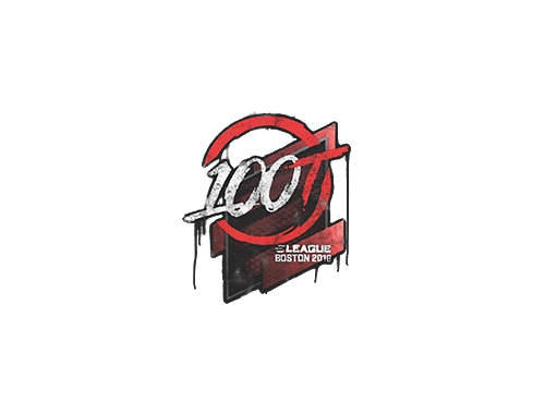 Grafiti precintado | 100 Thieves | Boston 2018