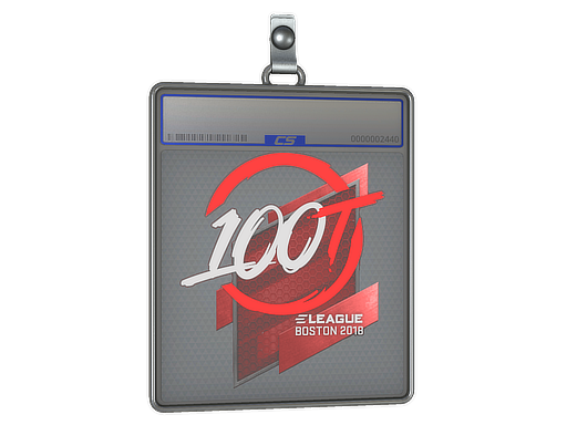 Sticker Slab | 100 Thieves | Boston 2018