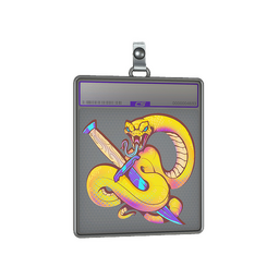 Sticker Slab | Coiled Strike (Holo)