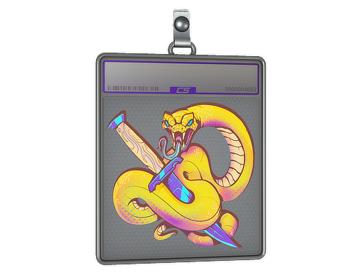 Sticker Slab | Coiled Strike (Holo)