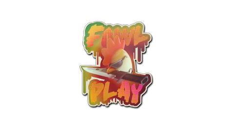 Sticker | Fowl Play (Holo)
