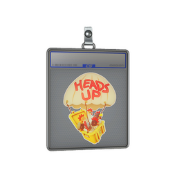 Sticker Slab | Heads Up