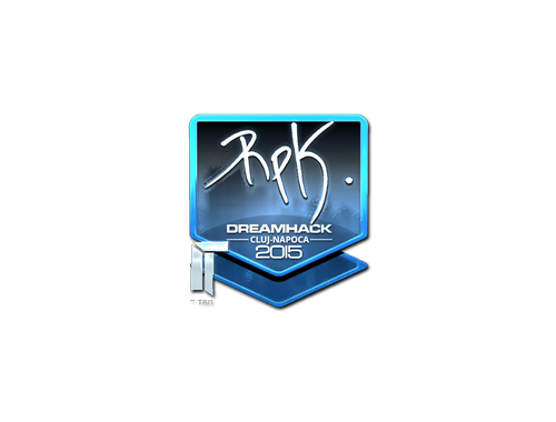 Наліпка | RpK (лискуча) | Клуж-Напока 2015