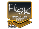 Sticker | flusha | Cluj-Napoca 2015