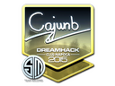 Sticker | cajunb (Foil) | Cluj-Napoca 2015