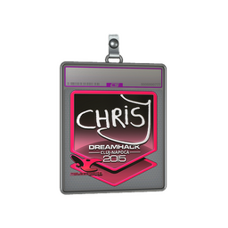 Sticker Slab | chrisJ (Foil) | Cluj-Napoca 2015
