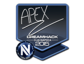 Наклейка | apEX | Клуж-Напока-2015