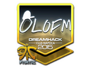 Sticker | olofmeister (Foil) | Cluj-Napoca 2015