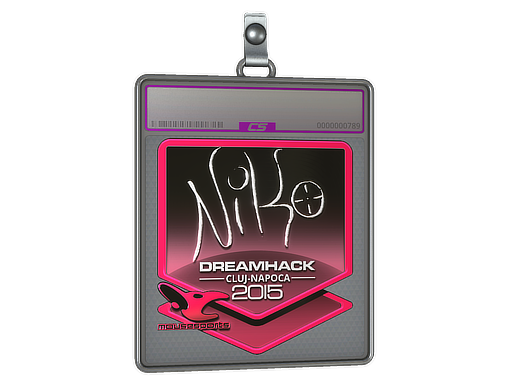 Sticker Slab | NiKo (Foil) | Cluj-Napoca 2015