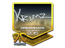 Sticker | KRIMZ (Foil) | Cluj-Napoca 2015