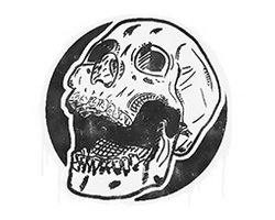 Sealed Graffiti | Rising Skull