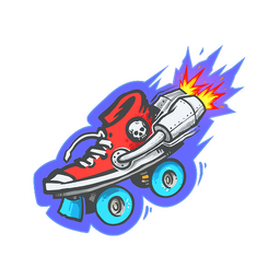 Sticker | Rocket Skates