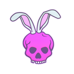 Sticker | Skull Bunny