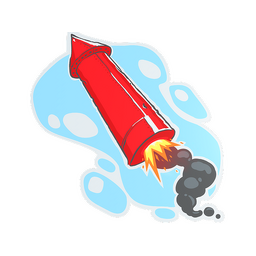 Sticker | Big Red Rocket