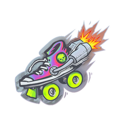 Sticker | Rocket Skates (Holo)