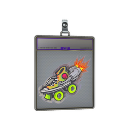Sticker Slab | Rocket Skates (Holo)