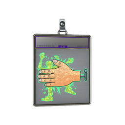 Sticker Slab | High Five! (Glitter)