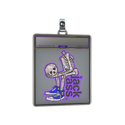 Sticker Slab | Head In Hands (Glitter)