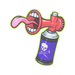 Sticker | Airhorn (Glitter)
