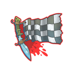 Sticker | Checkered Kukri
