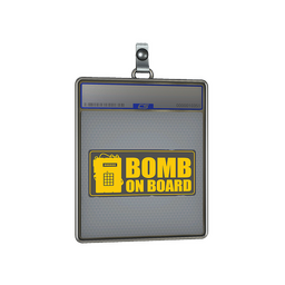 Sticker Slab | Bomb On Board