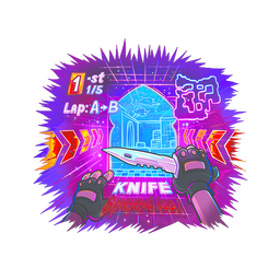 Sticker | First Lap (Holo)