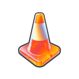 Sticker | Cone Zone (Holo)
