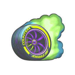 Sticker | Burnout (Lenticular)