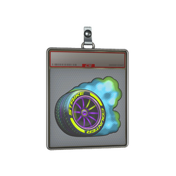 Sticker Slab | Burnout (Lenticular)