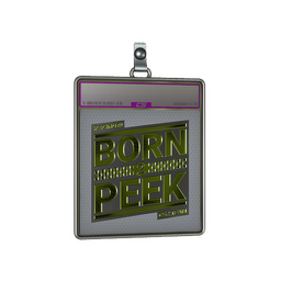 Sticker Slab | Born To Peek (Foil)
