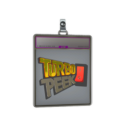 Sticker Slab | Turbo Peek (Foil)