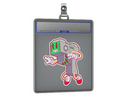 Sticker Slab | Retro Zeus