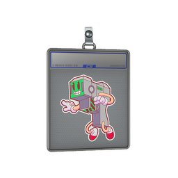 Sticker Slab | Retro Zeus