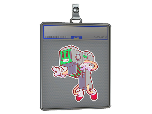 Sticker Slab | Retro Zeus