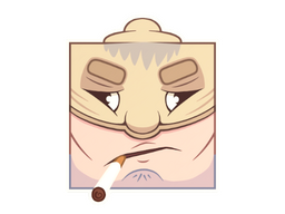 Sticker | Bum A Smoke