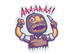 Sticker | Angry T