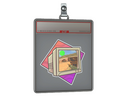 Sticker Slab | Old School (Lenticular)