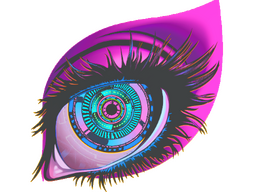 Sticker | Dystopian Gaze (Lenticular)