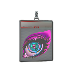 Sticker Slab | Dystopian Gaze (Lenticular)