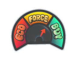 Sticker | Econometer (Lenticular)