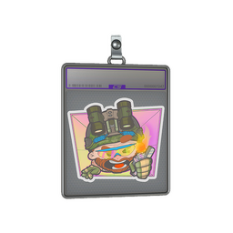 Sticker Slab | Try Hard (Holo)